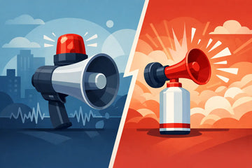 Siren Megaphone Versus Airhorn - Which Works?