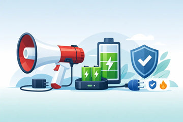 How to Power Rechargeable Megaphones Safely