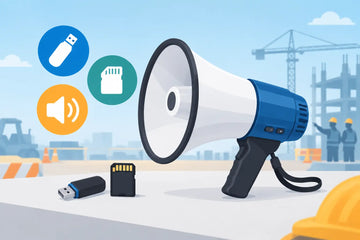 USB SD Megaphone Features That Matter on Site