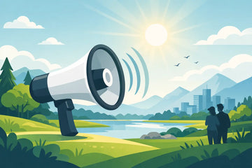 How Loudhailer Sound Quality Holds Up Outside
