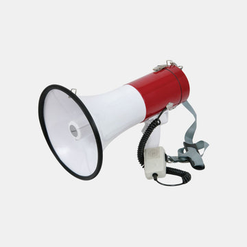 Megaphone (30W max) with Siren